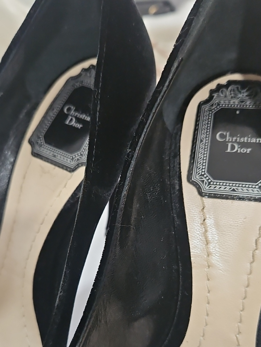 Dior Velvet Evening Pumps - Picture 2 of 7